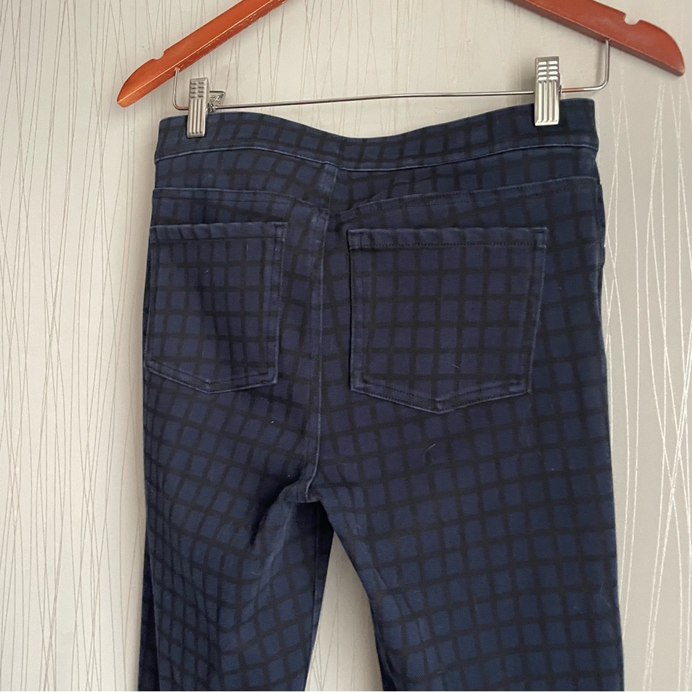 Spanx Lapis Night Check Jean-ish Leggings Size Medium - Picture 8 of 10